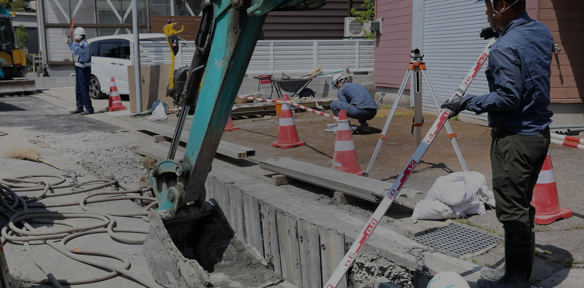 技術と品質で、現場に応える 培ってきた経験を活かし、確かな土木工事を